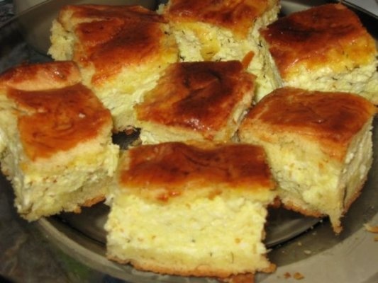 Placinta cu branza si marar