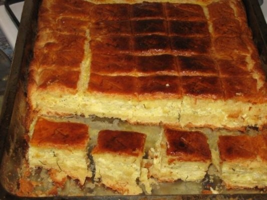 Placinta cu branza si marar