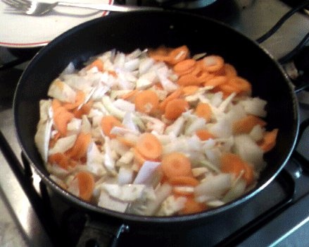 Osso Buco - carne cu legume