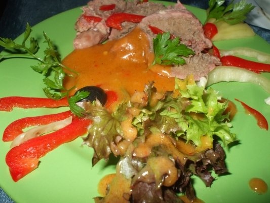 Limba rasol cu sos de rosii