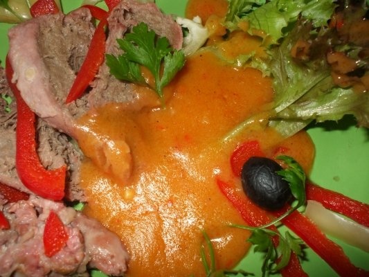 Limba rasol cu sos de rosii