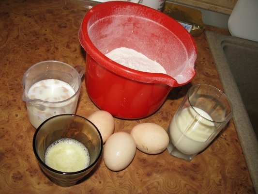 Blini, clatite rusesti