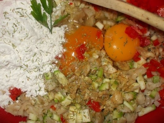 Friganele de ciuperci cu dovlecel