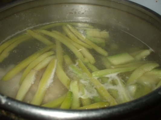 Ciolan rasol cu fasole verde natur