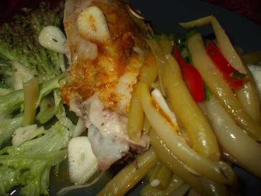 Ciolan rasol cu fasole verde natur