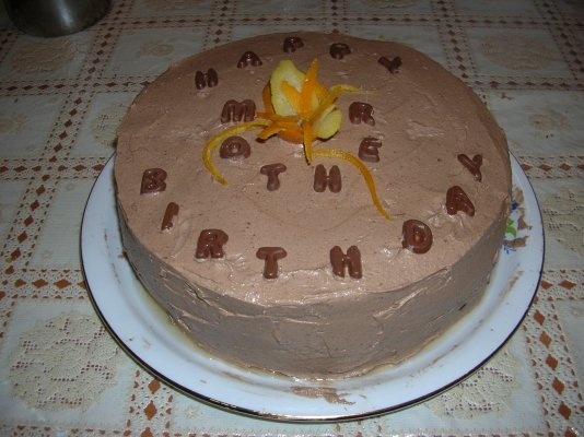 Tort cu crema de cacao