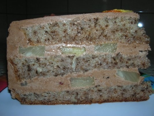 Tort cu crema de cacao