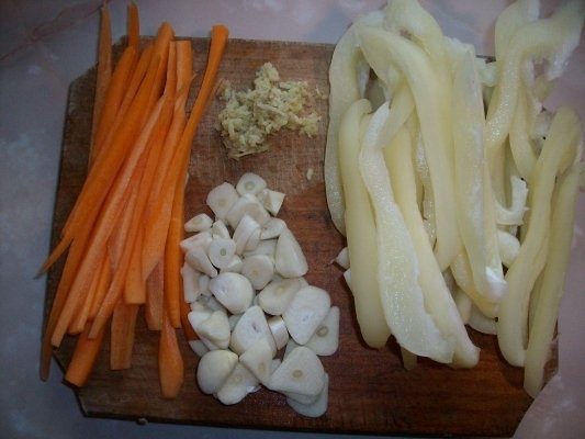 Ficatei de pasare cu legume