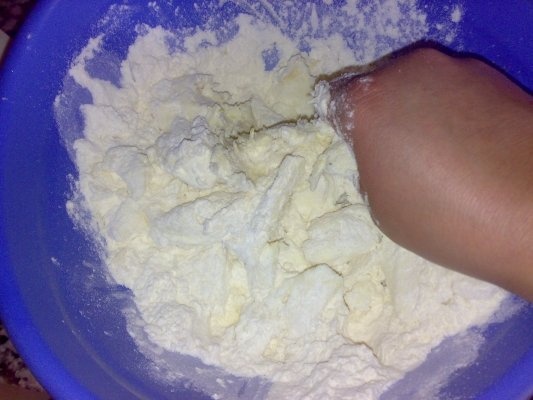 Biscuiti 'alb si negru'