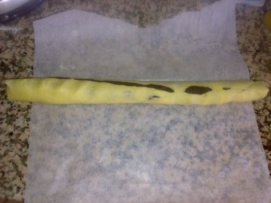 Biscuiti 'alb si negru'