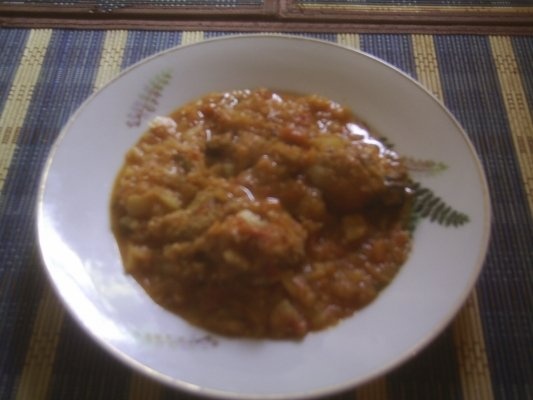 TOCANITA DE CEAPA CU CARNE