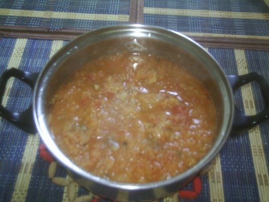 TOCANITA DE CEAPA CU CARNE