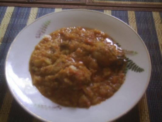 TOCANITA DE CEAPA CU CARNE