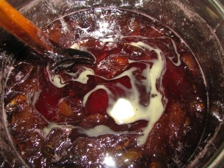 Gem de prune aromat cu scortisoara