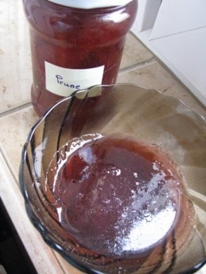 Gem de prune aromat cu scortisoara