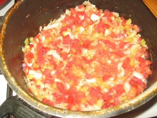 Ostropel de pui cu orez