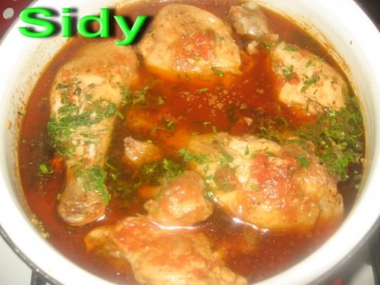 Ostropel de pui cu orez