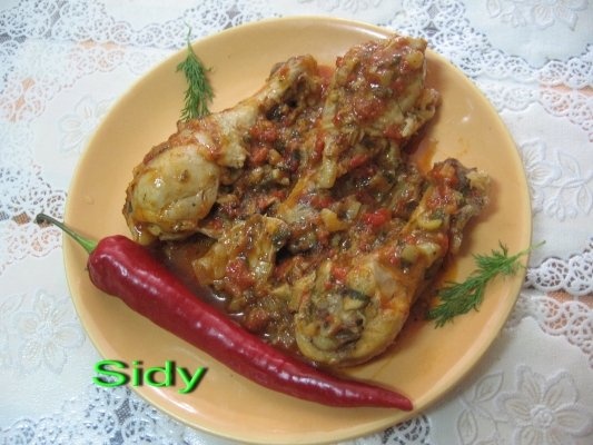 Ostropel de pui cu orez