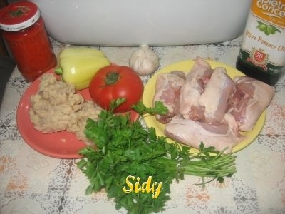 Papricas de pui cu conopida