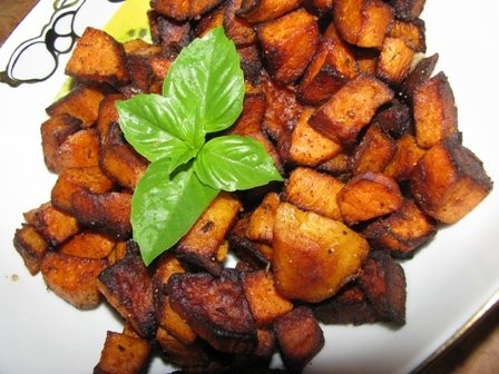 Cartofi dulci prajiti