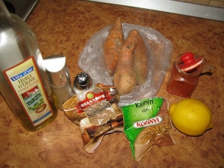 Cartofi dulci prajiti