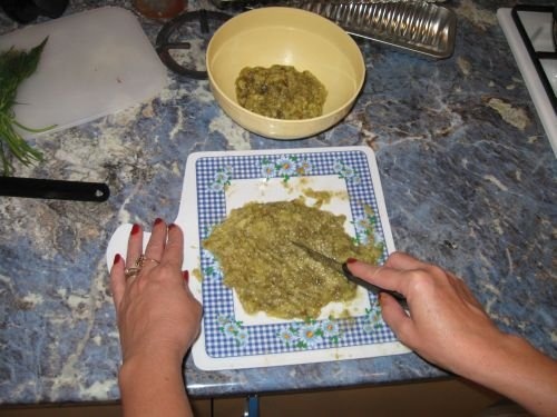 Salata de vinete, de vara, fara maioneza