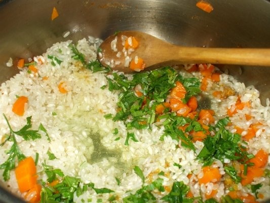 Pilaf de orez cu legume