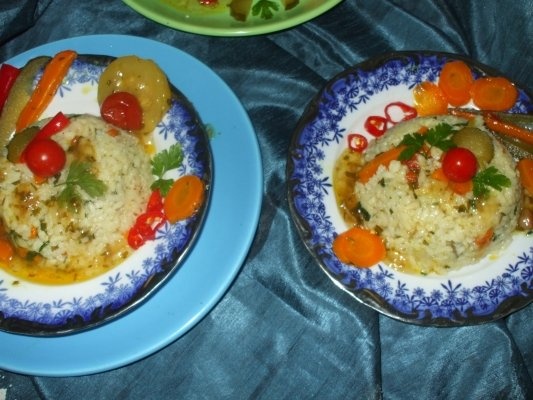 Pilaf de orez cu legume