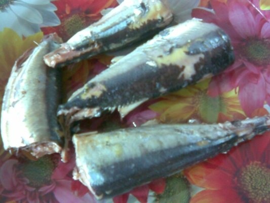 Spaghetti cu peste si ciuperci