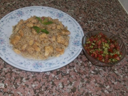 File de peste cu orez orez american(specific arab)