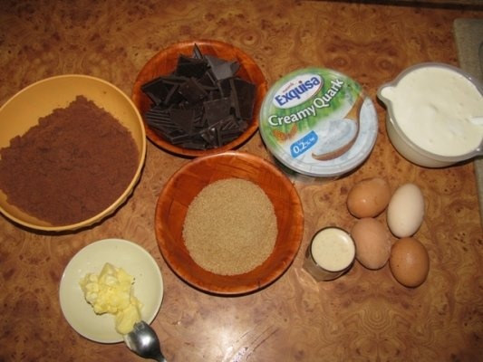 Tort de branza cu ciocolata si cappuccino