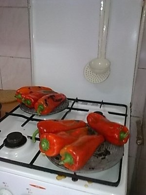 Salata de ardei capia copt