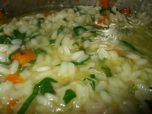 Ciolan rasol cu garnitura de orez si legume