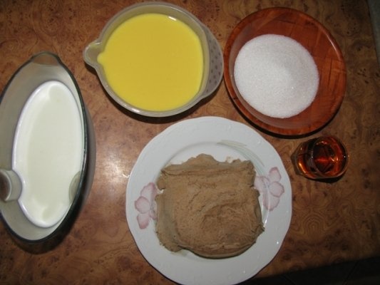 Inghetata de castane si rom