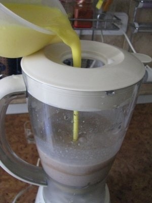 Inghetata de castane si rom