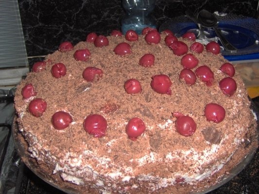 Tort padurea neagra -combinatia mea