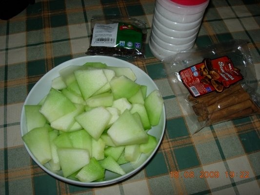 Compot de pepene galben