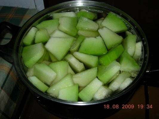 Compot de pepene galben