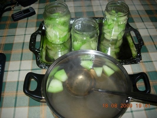 Compot de pepene galben