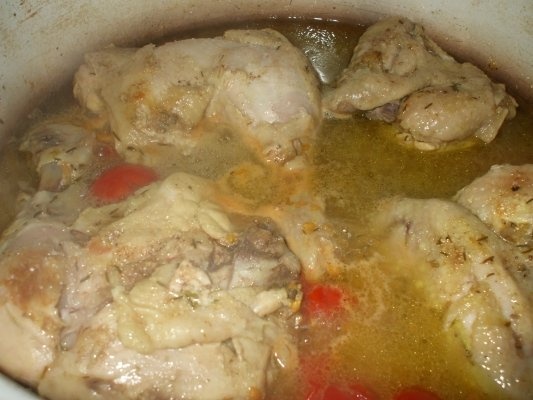 Friptura de pui  inabusita cu mamaliguta