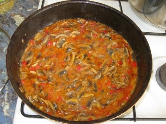 Paprikas de ciuperci