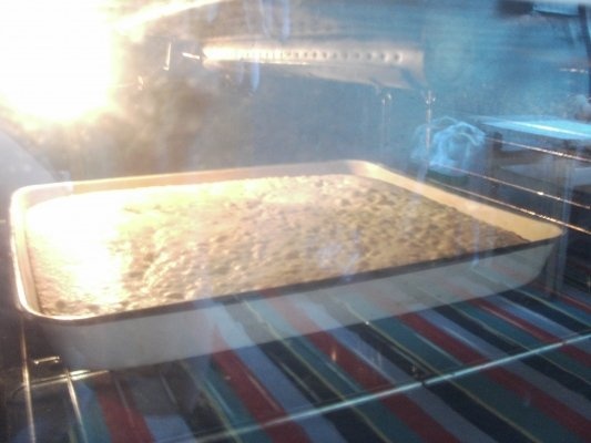 Rulada cu crema de pepene galben