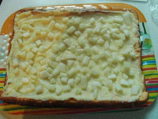 Rulada cu crema de pepene galben