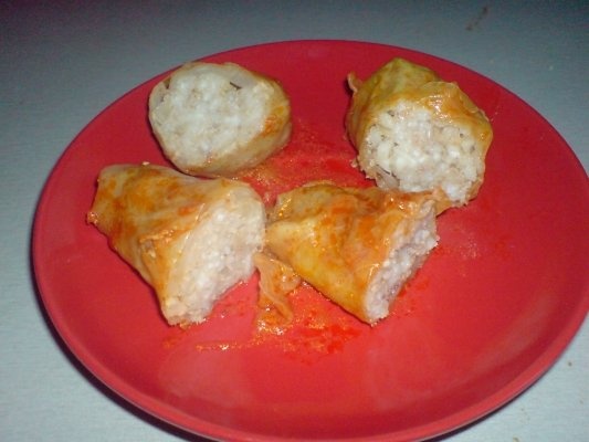 Sarmalute cu carne de pui