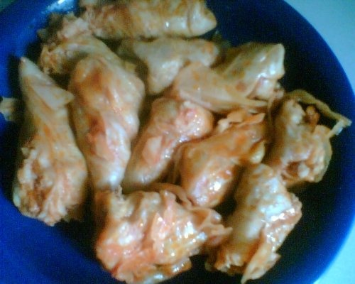 Sarmalute cu carne de pui