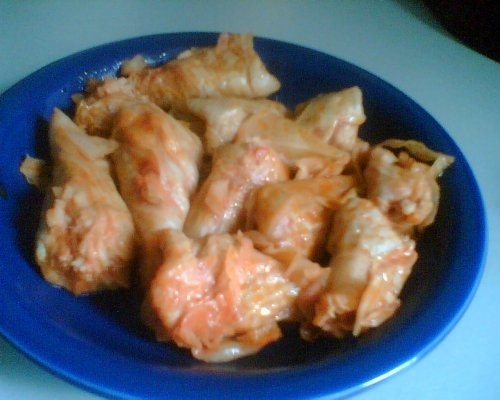 Sarmalute cu carne de pui