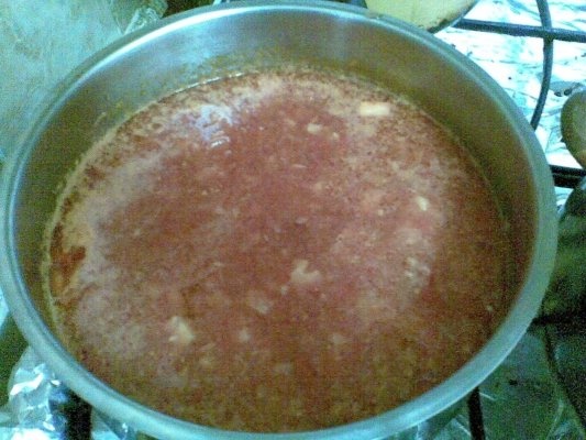 CIORBA DE VARA CU SFECLA ROSIE