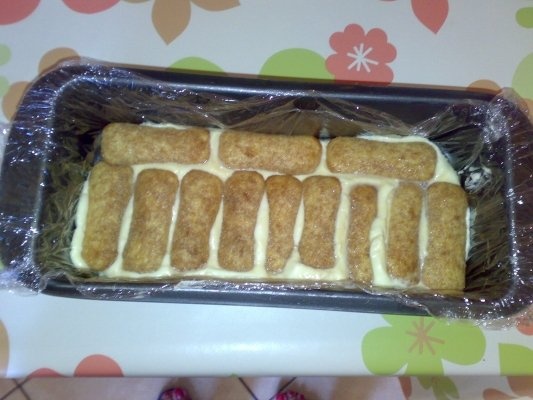 Tiramisu cu mouse de ciocolata