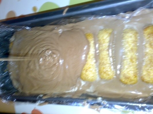 Tiramisu cu mouse de ciocolata