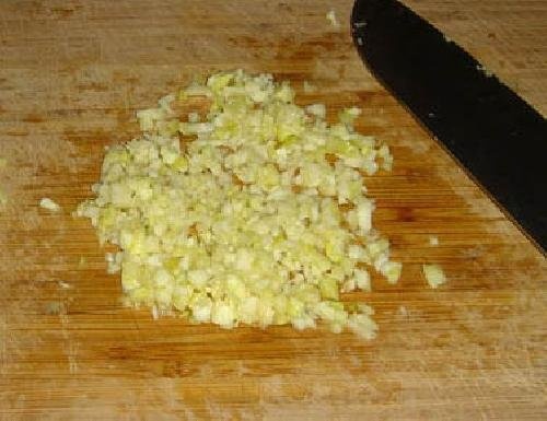 Creveti dulci picanti cu usturoi si cu orez(basmati)